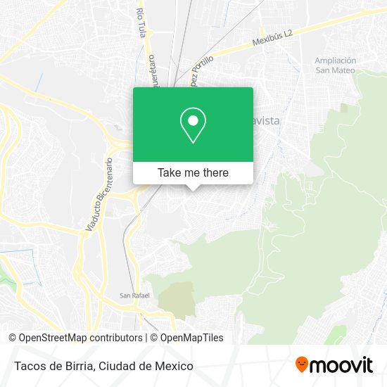 Tacos de Birria map