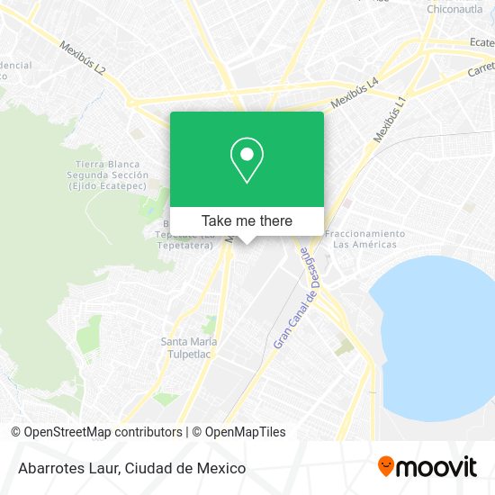 Mapa de Abarrotes Laur