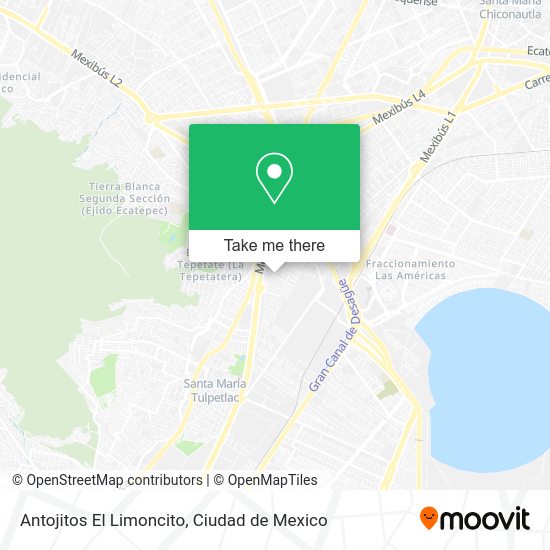 Antojitos El Limoncito map