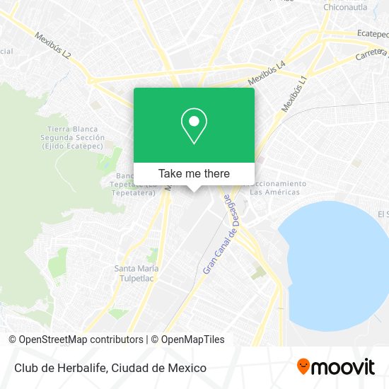 Club de Herbalife map