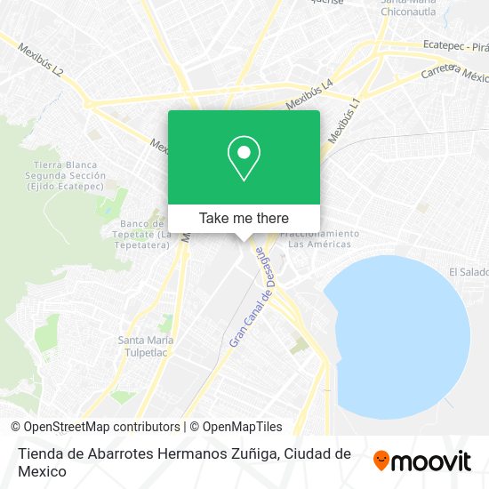 Tienda de Abarrotes Hermanos Zuñiga map