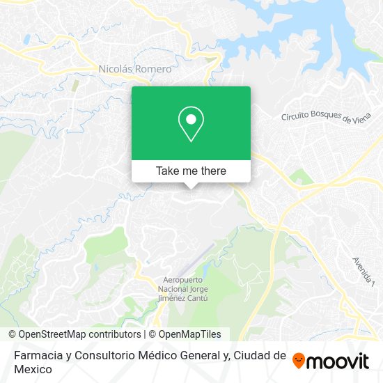 Farmacia y Consultorio Médico General y map
