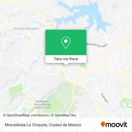 Mapa de Miscelánea La Chiquita
