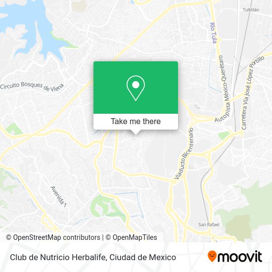 Mapa de Club de Nutricio Herbalife