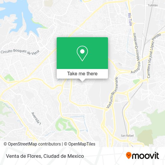 Mapa de Venta de Flores