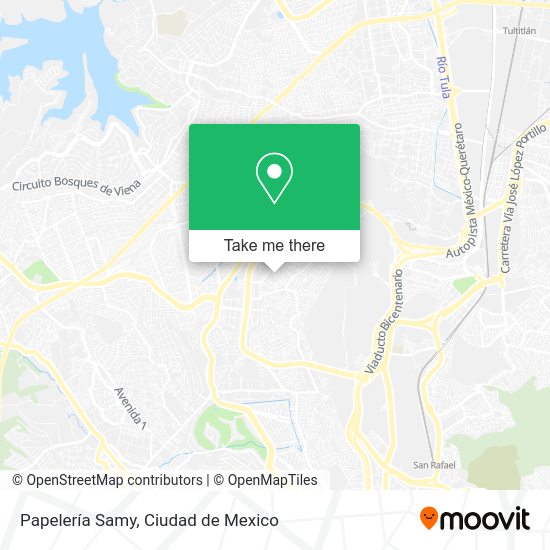 Mapa de Papelería Samy