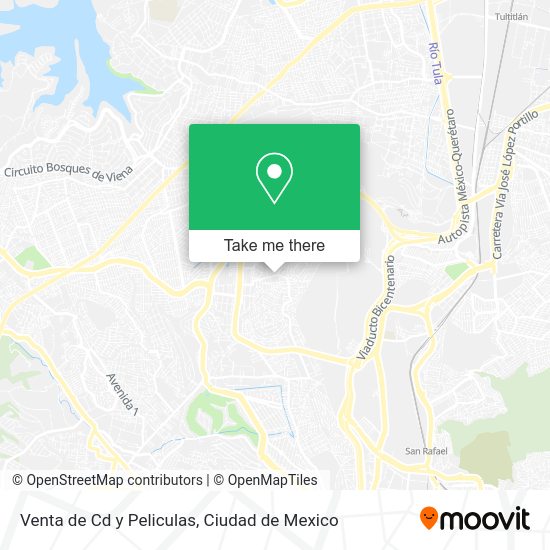 Mapa de Venta de Cd y Peliculas