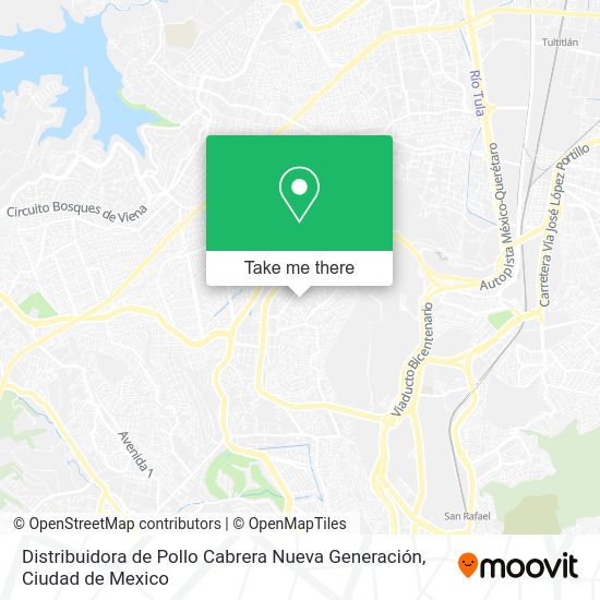 Distribuidora de Pollo Cabrera Nueva Generación map