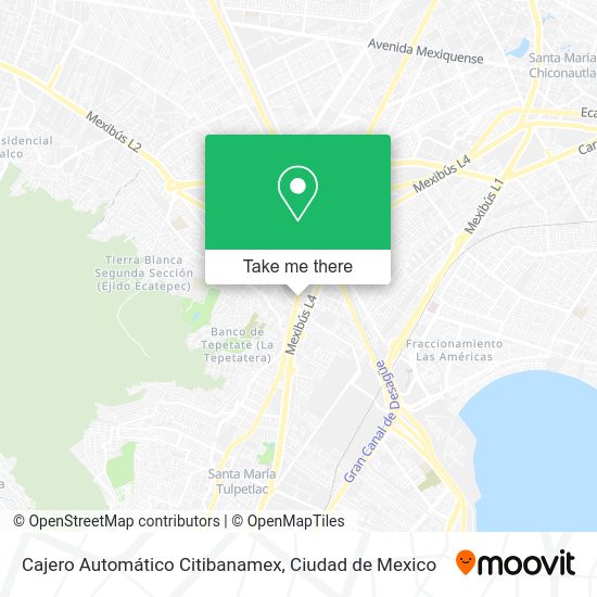 Cajero Automático Citibanamex map
