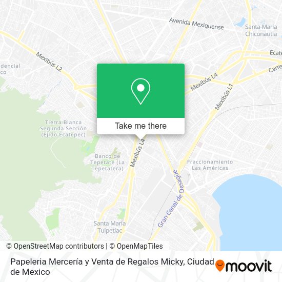 Papeleria Mercería y Venta de Regalos Micky map