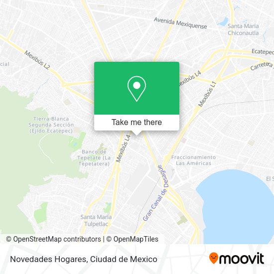 Novedades Hogares map