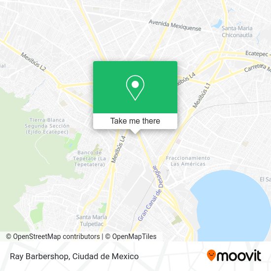 Ray Barbershop map