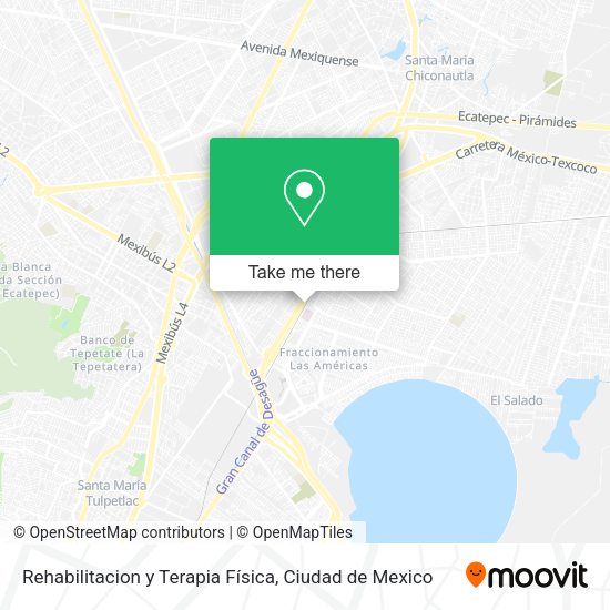 Rehabilitacion y Terapia Física map