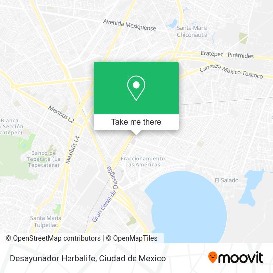 Desayunador Herbalife map