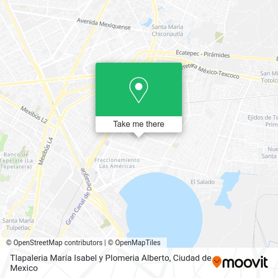 Tlapaleria María Isabel y Plomeria Alberto map