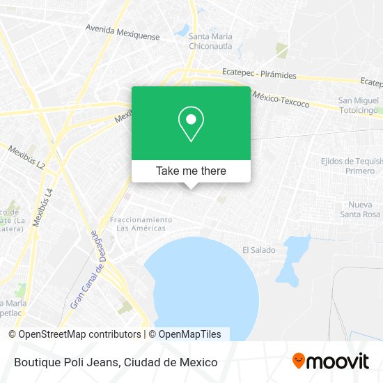 Boutique Poli Jeans map