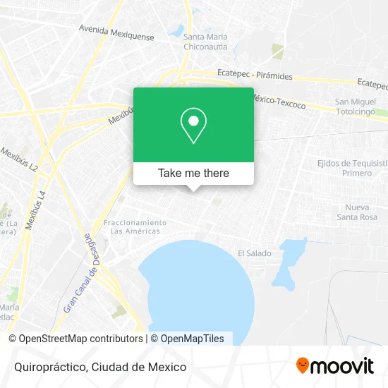 Quiropráctico map