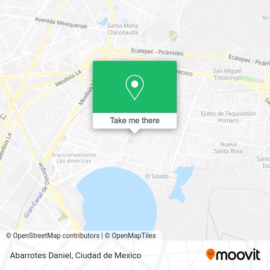 Mapa de Abarrotes Daniel