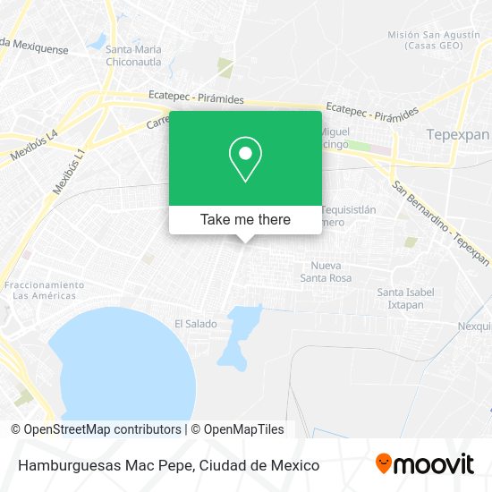 Hamburguesas Mac Pepe map