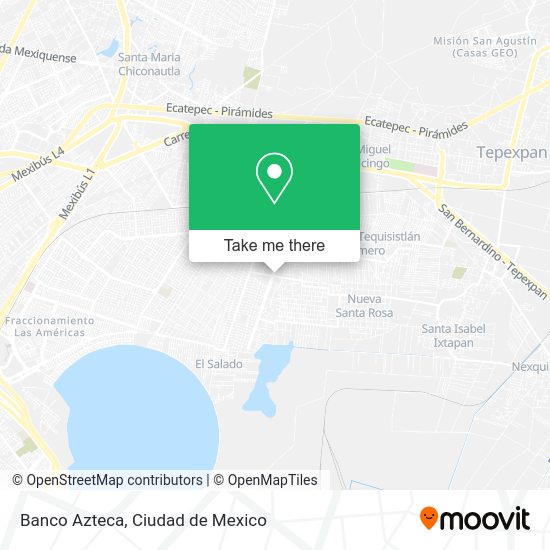 Mapa de Banco Azteca