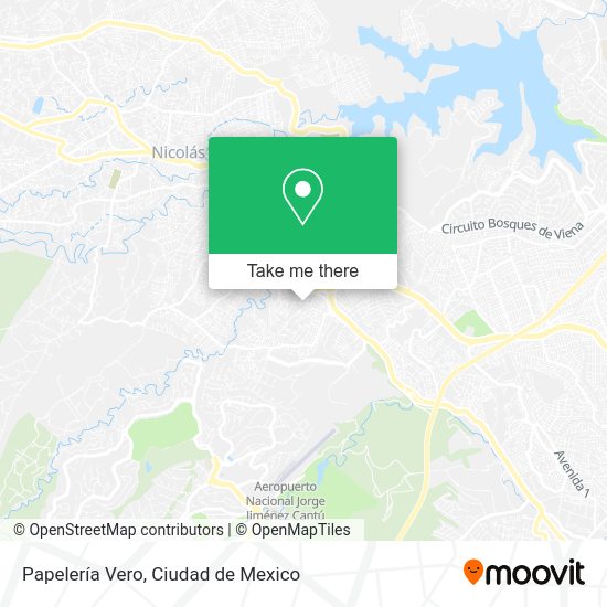 Mapa de Papelería Vero
