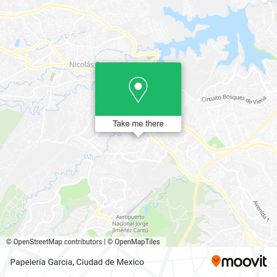 Papelería Garcia map