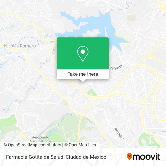 Mapa de Farmacia Gotita de Salud