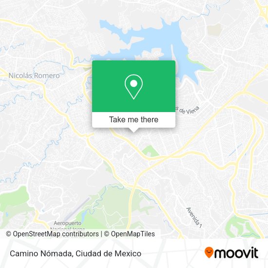 Camino Nómada map