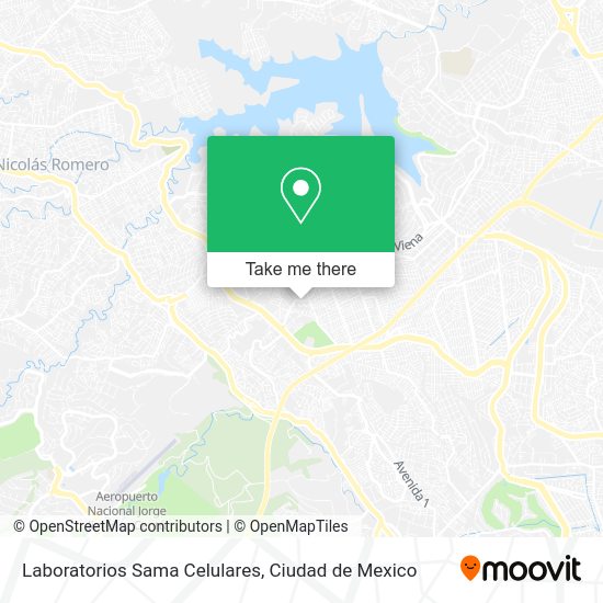 Laboratorios Sama Celulares map