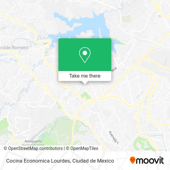 Cocina Economica Lourdes map