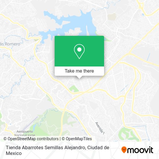 Mapa de Tienda Abarrotes Semillas Alejandro