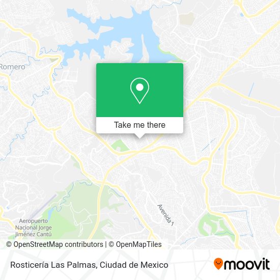 Rosticería Las Palmas map