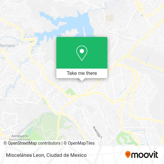 Miscelánea Leon map