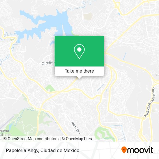 Papelería Angy map