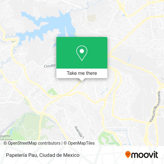 Mapa de Papelería Pau