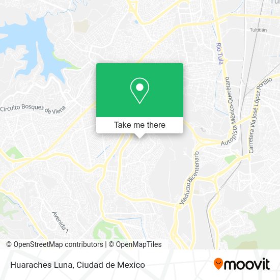 Mapa de Huaraches Luna