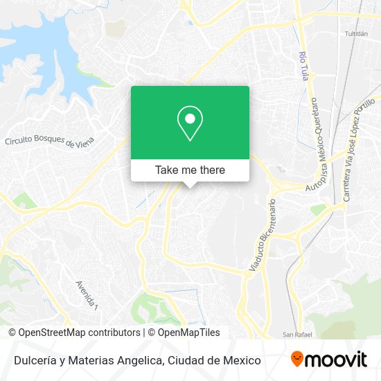 Mapa de Dulcería y Materias Angelica