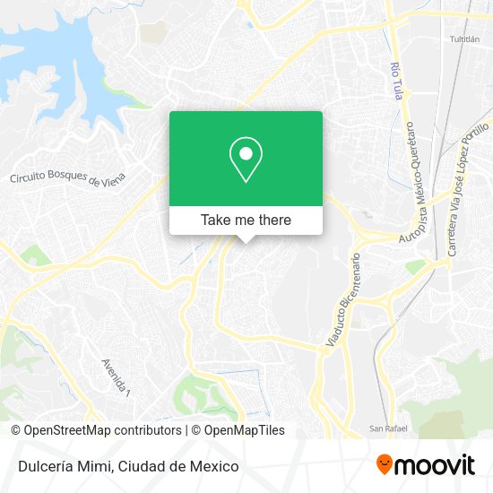 Dulcería Mimi map