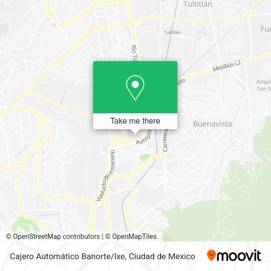 Cajero Automático Banorte/Ixe map