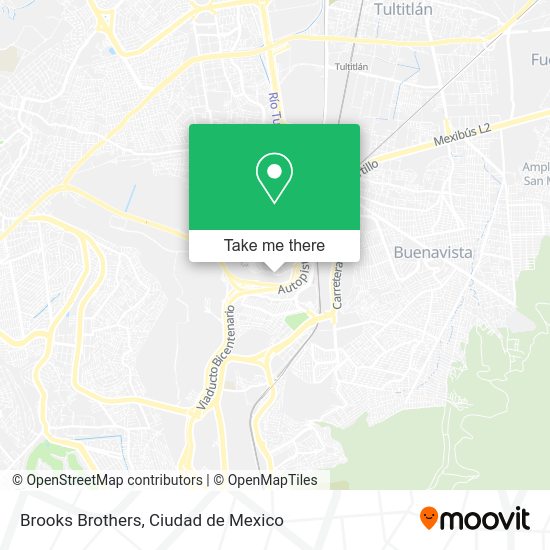 Brooks Brothers map