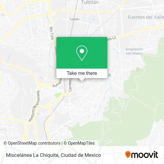 Mapa de Miscelánea La Chiquita