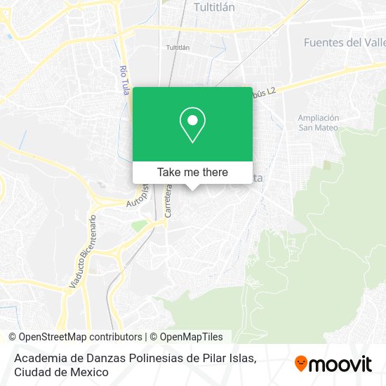 Academia de Danzas Polinesias de Pilar Islas map