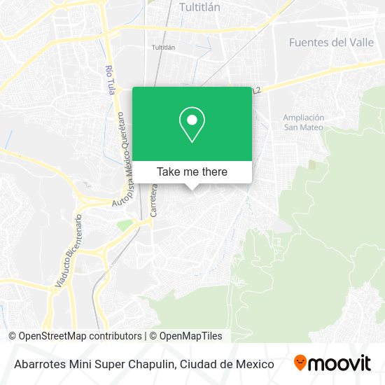 Abarrotes Mini Super Chapulin map