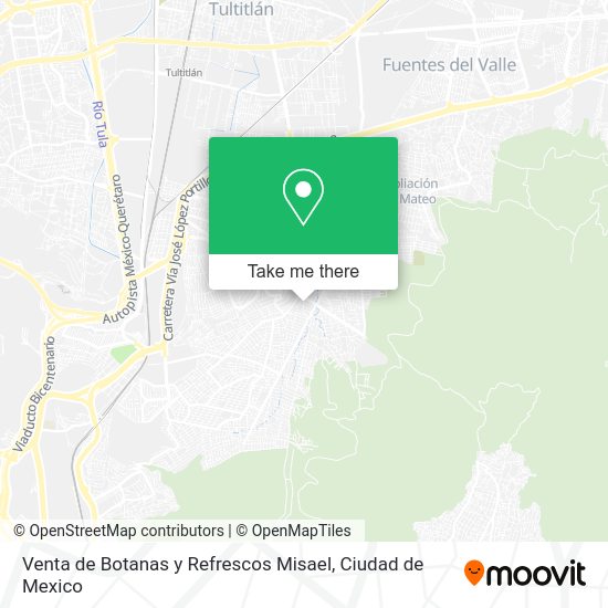 Venta de Botanas y Refrescos Misael map