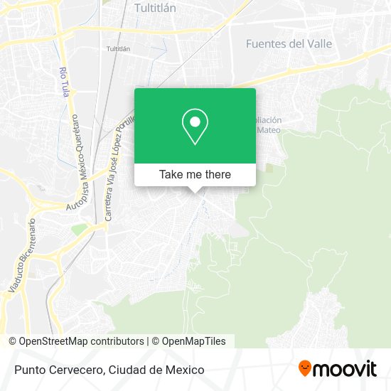 Punto Cervecero map