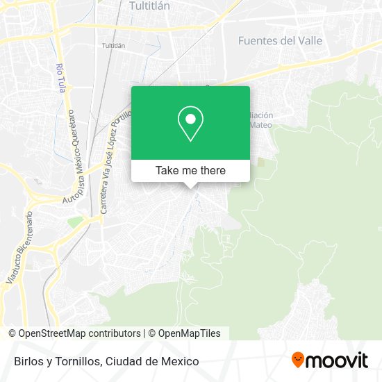 Mapa de Birlos y Tornillos
