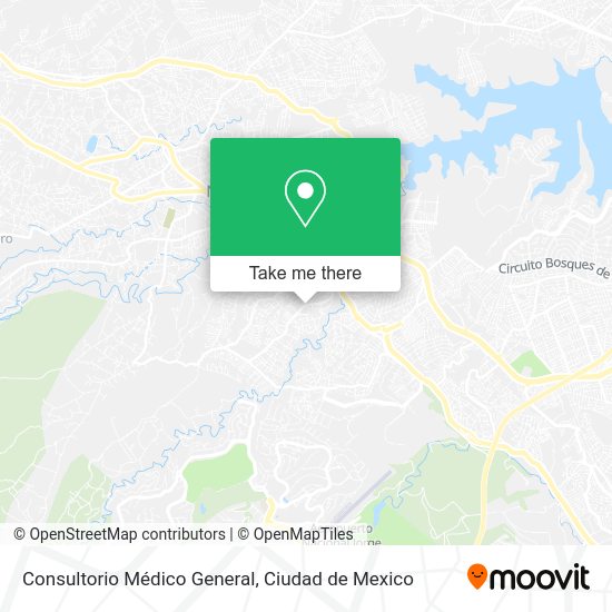 Mapa de Consultorio Médico General