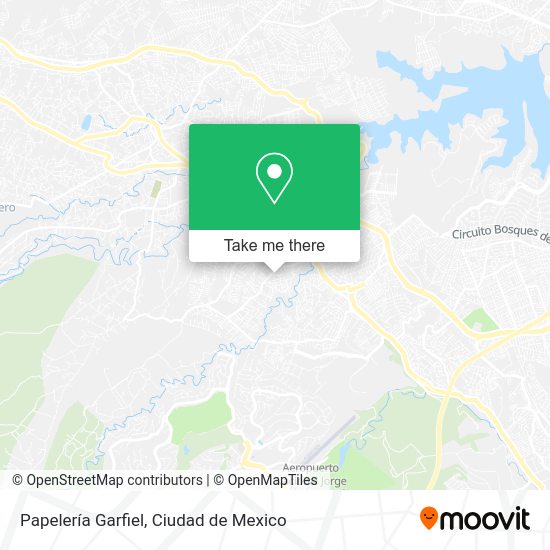Papelería Garfiel map