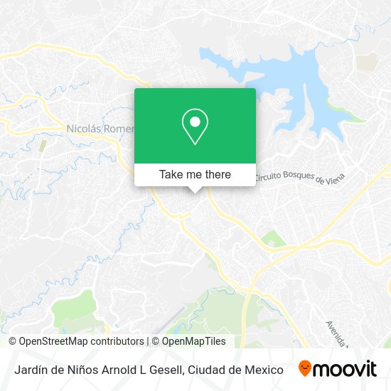 Jardín de Niños Arnold L Gesell map