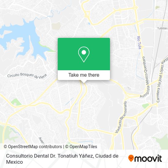 Consultorio Dental Dr. Tonatiuh Yáñez map